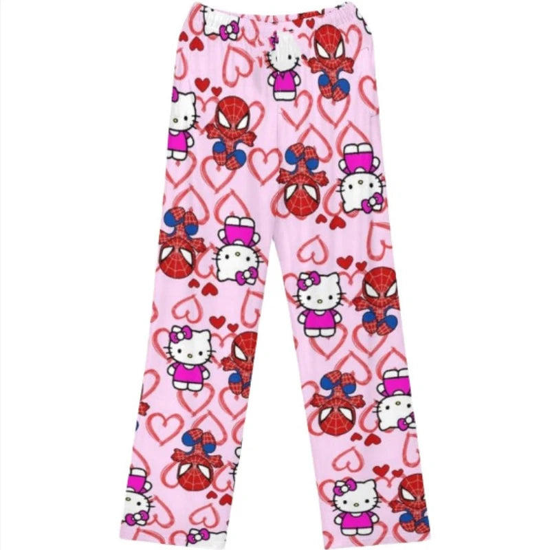 Hello Kitty x Spiderman Pajamas