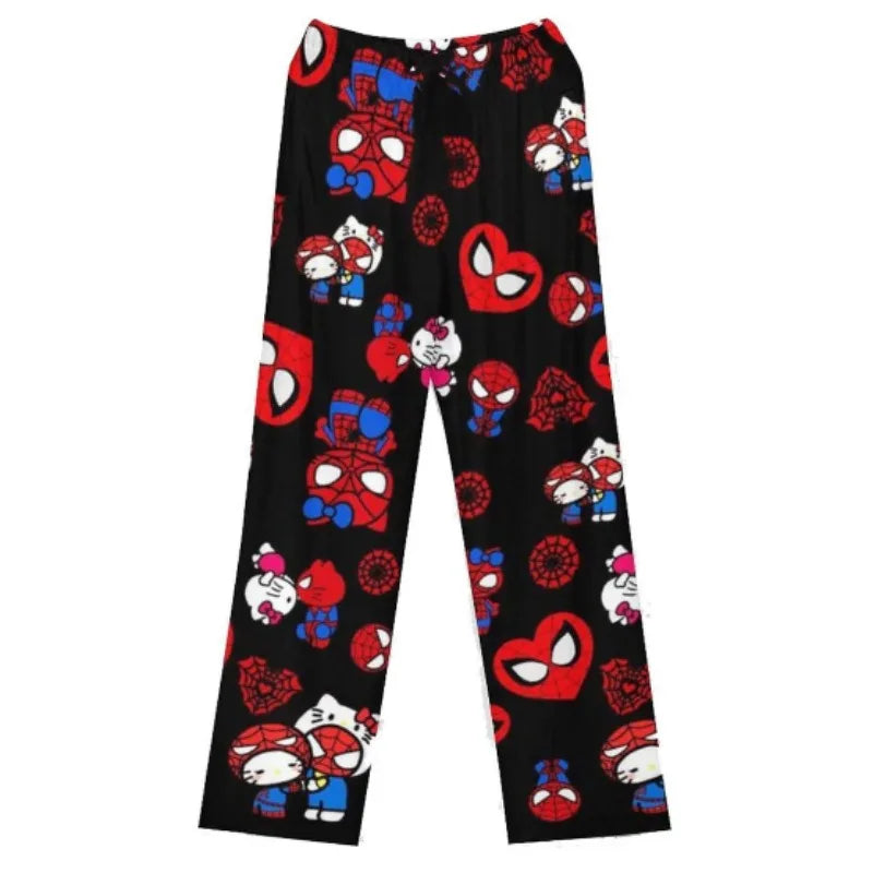 Hello Kitty x Spiderman Pajamas