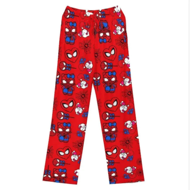 Hello Kitty x Spiderman Pajamas