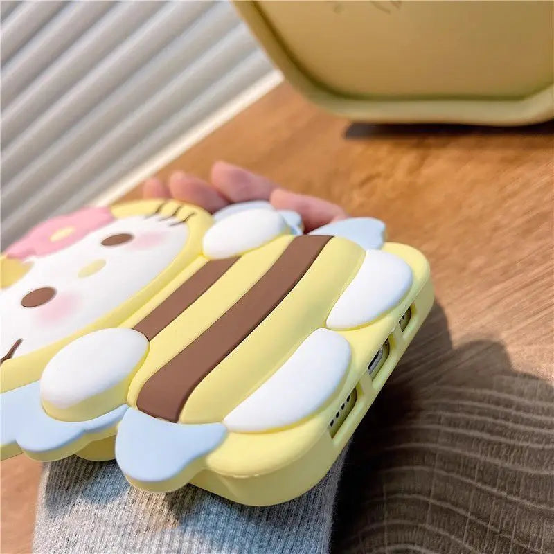 Bumble Bee Hello Kitty iPhone Case