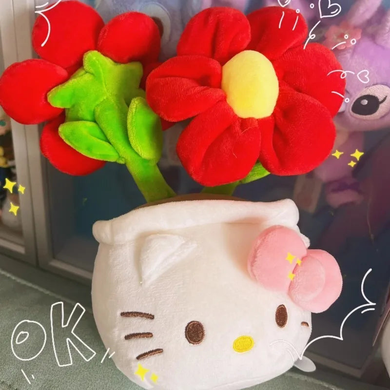 Hello Kitty Potted Plant Plushie