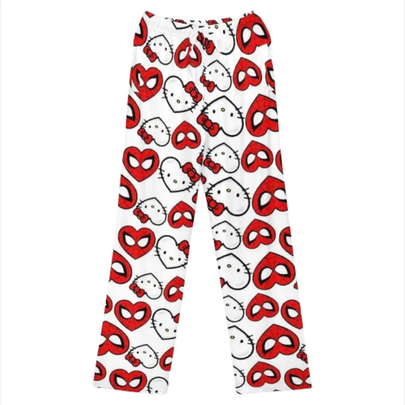 Hello Kitty x Spiderman Pajamas