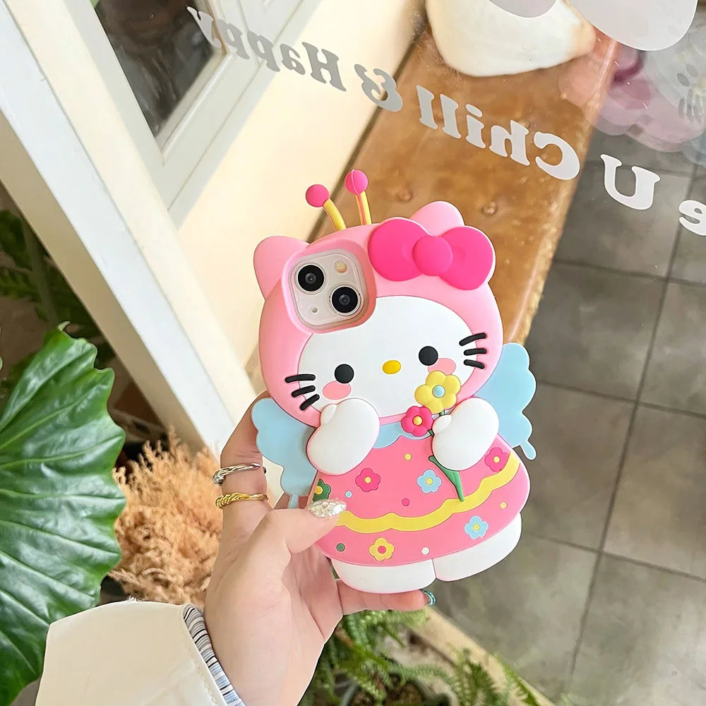 Pink Fairy Hello Kitty iPhone Case