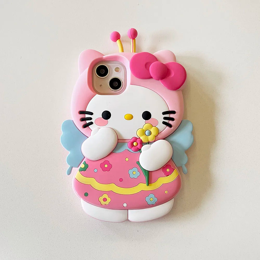 Pink Fairy Hello Kitty iPhone Case