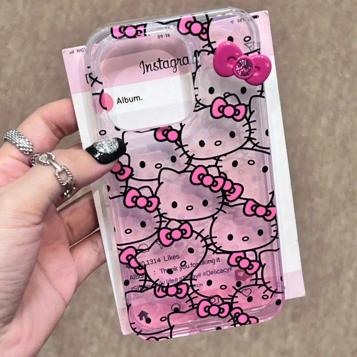 Sanrio Hello Kitty Holographic iPhone Case