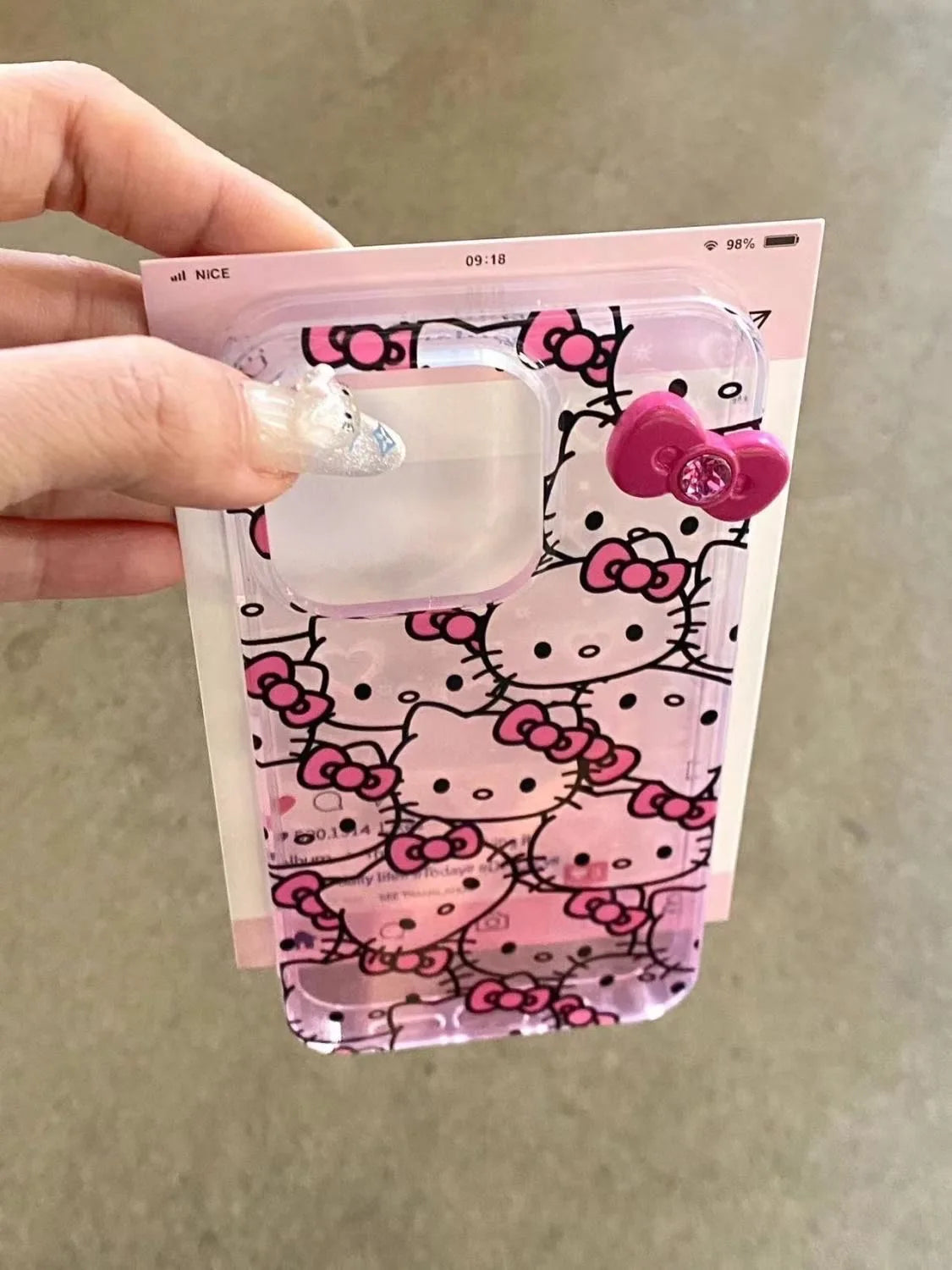 Sanrio Hello Kitty Holographic iPhone Case