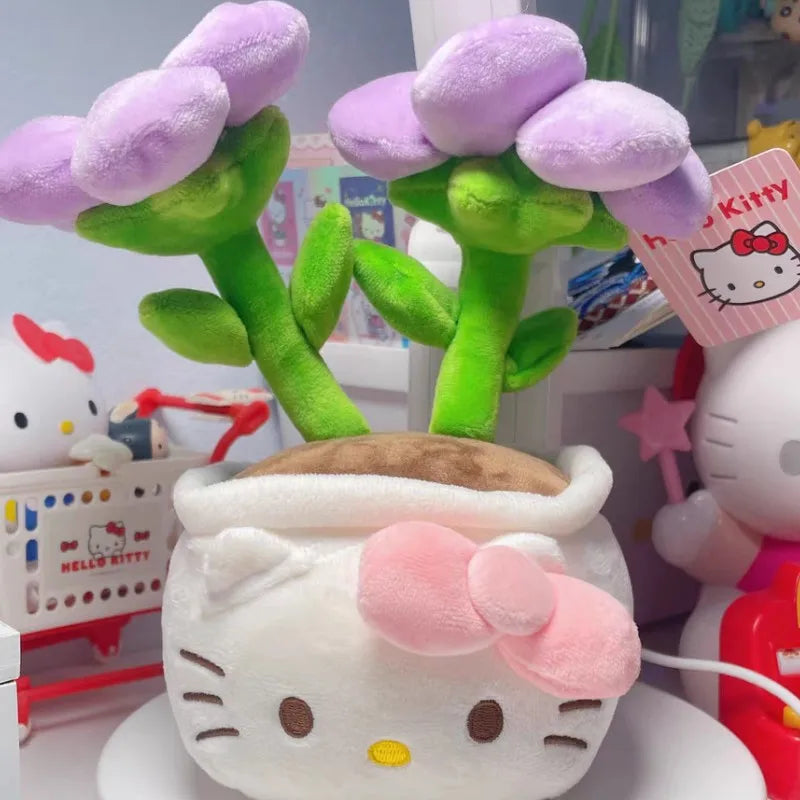 Hello Kitty Potted Plant Plushie