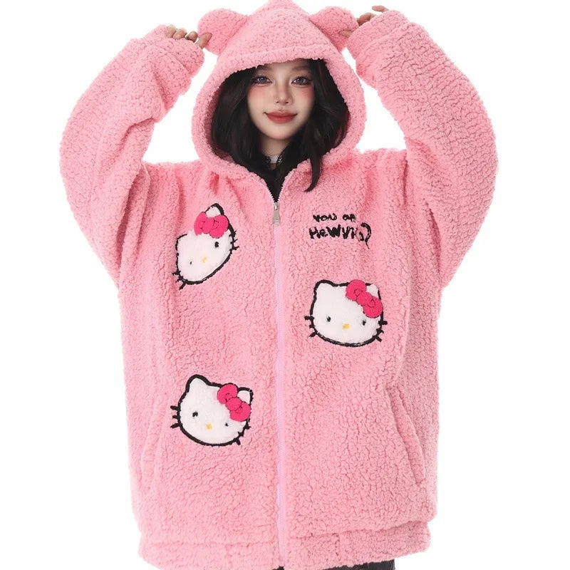 Hello Kitty Plush Jacket