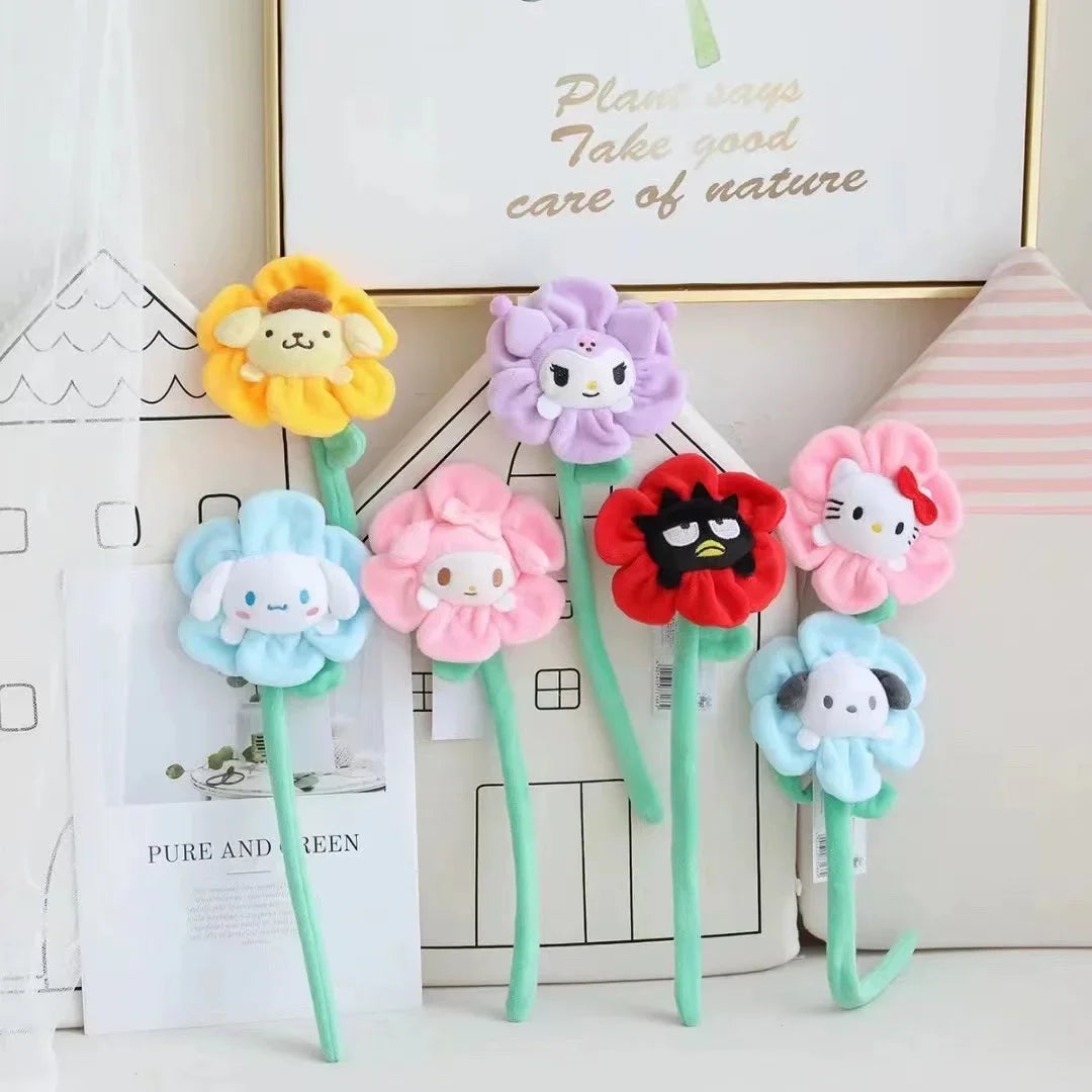 Sanrio Cartoon Flowers Plush