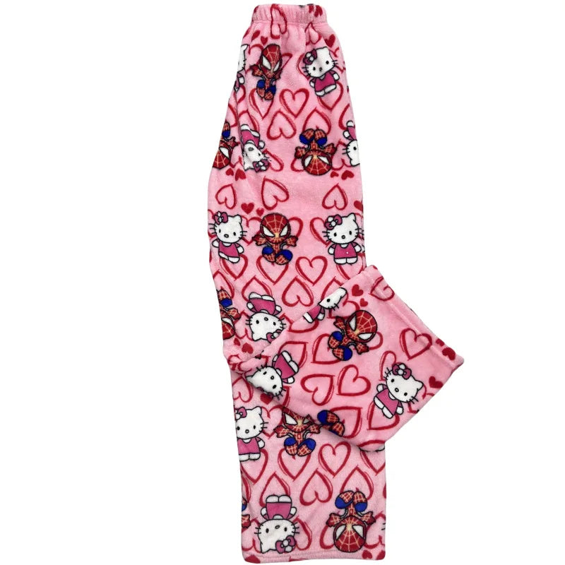 PLUSH Hello Kitty x Spiderman Pajamas