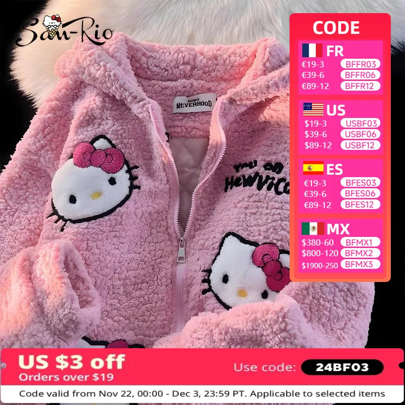 Hello Kitty Plush Jacket