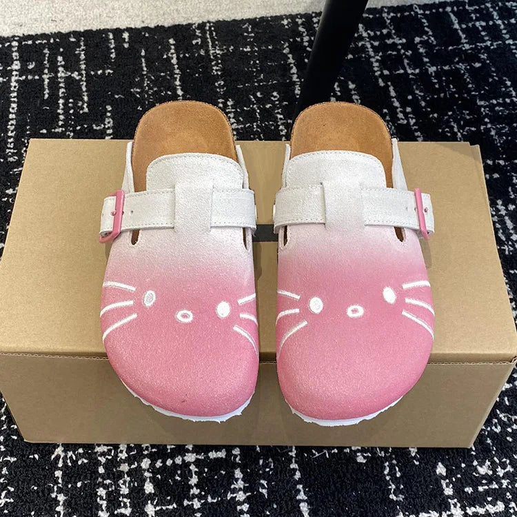 PINK Hello kitty Clogs