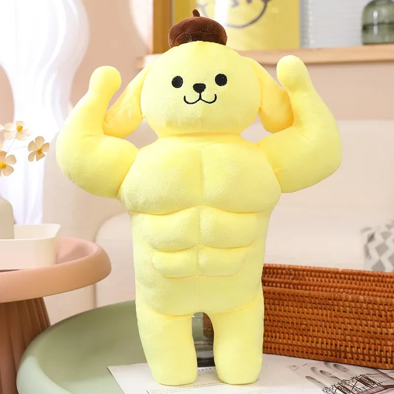 Sanrio Kawaii Hello Kitty Muscle Plush