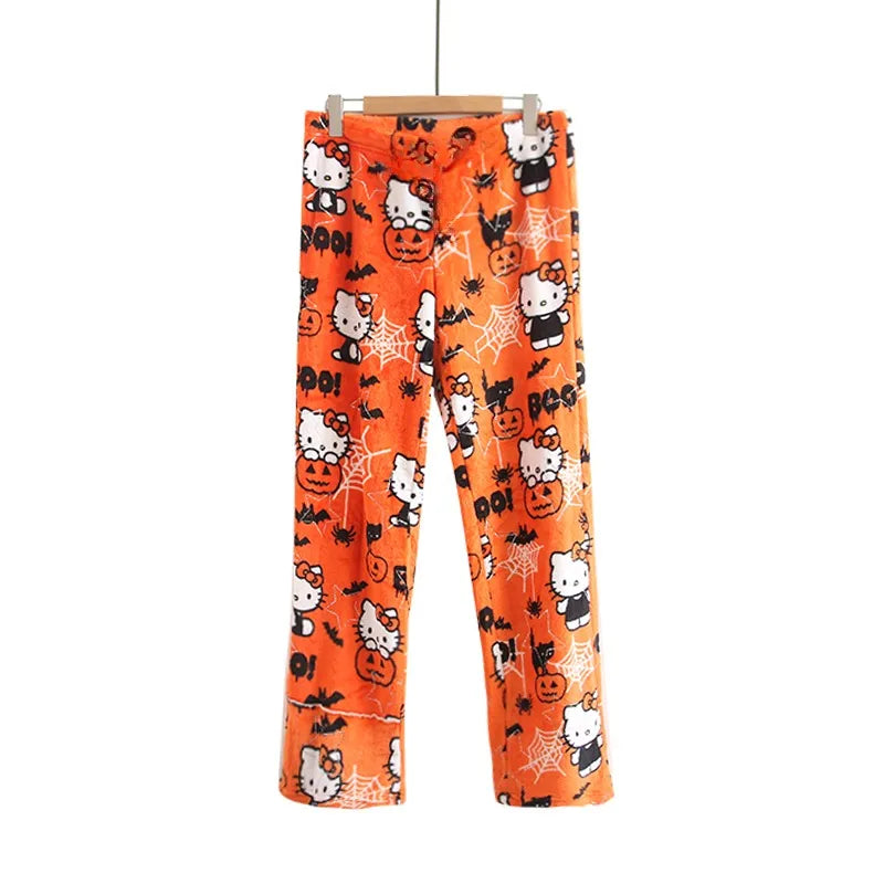 Halloween hello kitty pajamas, front side